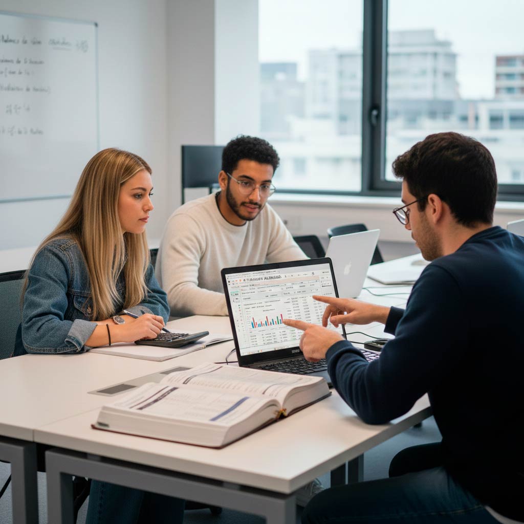 Análisis financiero: Registro contable avanzado y estados de cuentas anuales