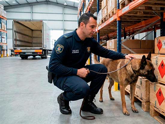 Vigilante de Seguridad y Explosivos