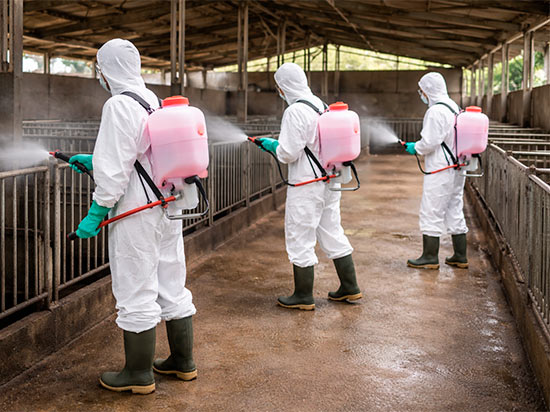 Aplicador de Biocidas en Instalaciones Ganaderas