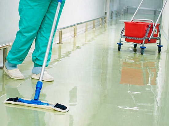 Limpieza hospitalaria
