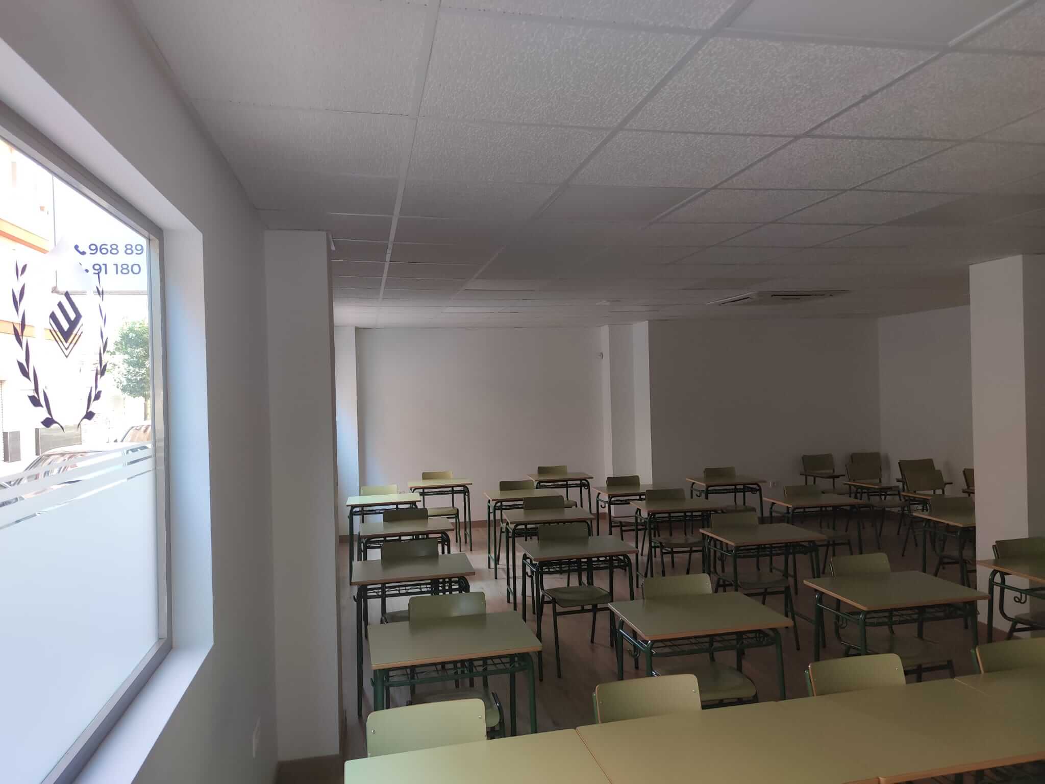 Foto de una de nuestras aulas de estudio